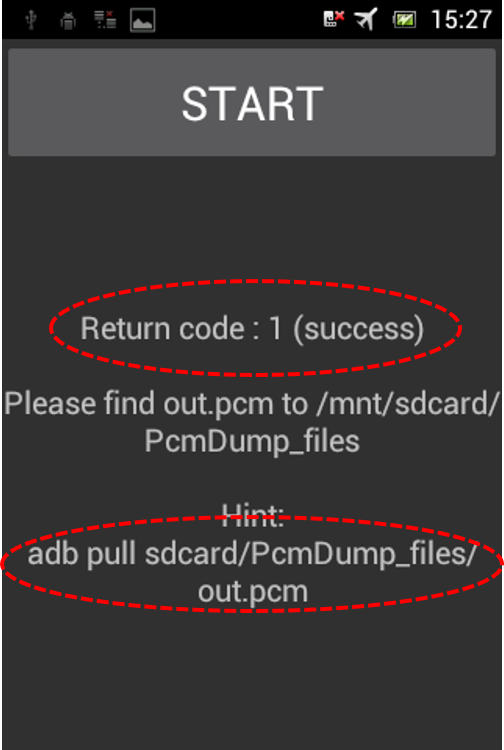 PcmDump screenshot